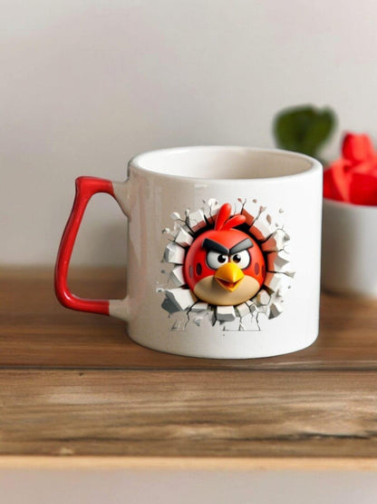 ESC BUTİK Angry Birds Beyaz Kupa