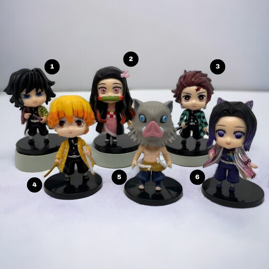 ESC BUTİK Anime Demon Slayer Action Figurleri