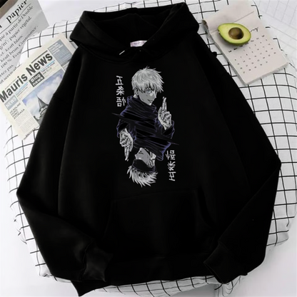 ESC BUTİK Anime Jujutsu Kaisen Oversize Hoodie