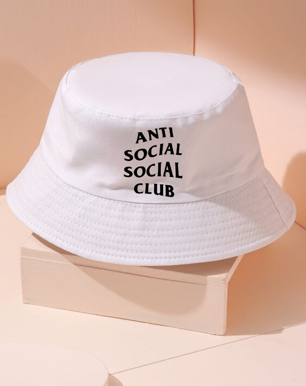 ESC BUTİK Anti Social Bucket Balıkçı Şapka