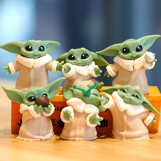 ESC BUTİK Baby Yoda Karakterler Mini Figür Oyuncak