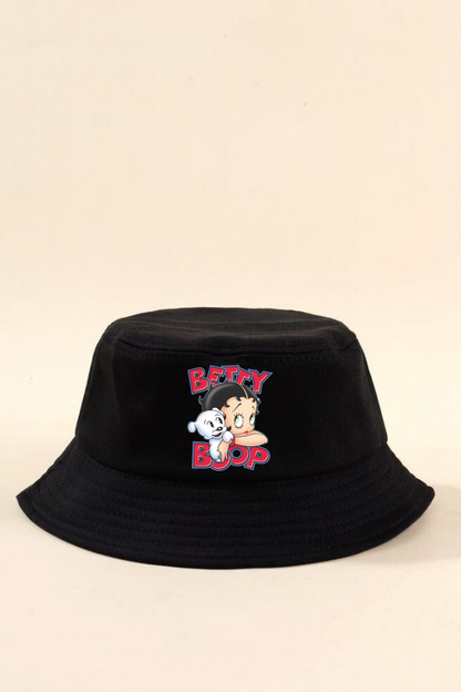 ESC BUTİK Betty Boop Bucket Balıkçı Şapka