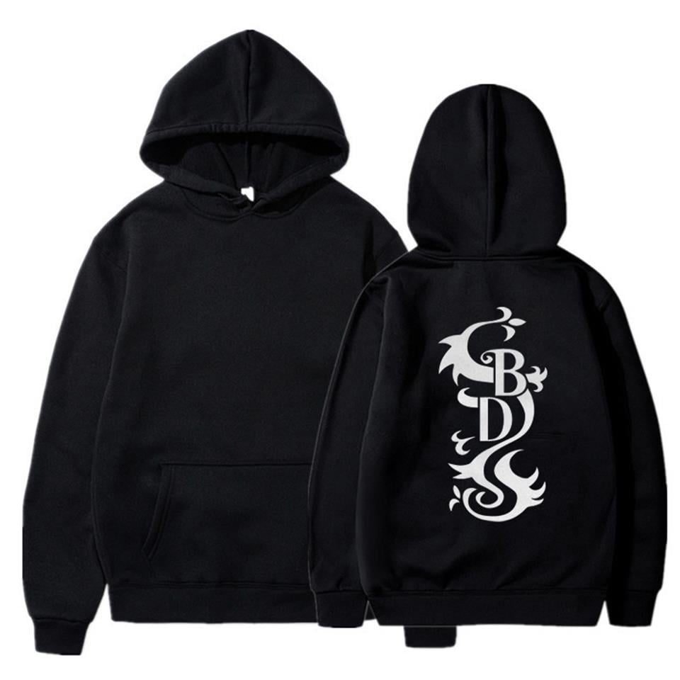 ESC BUTİK Black Dragon Sırt Baskılı Siyah Unisex Oversize Kapüşonlu Sweatshirt