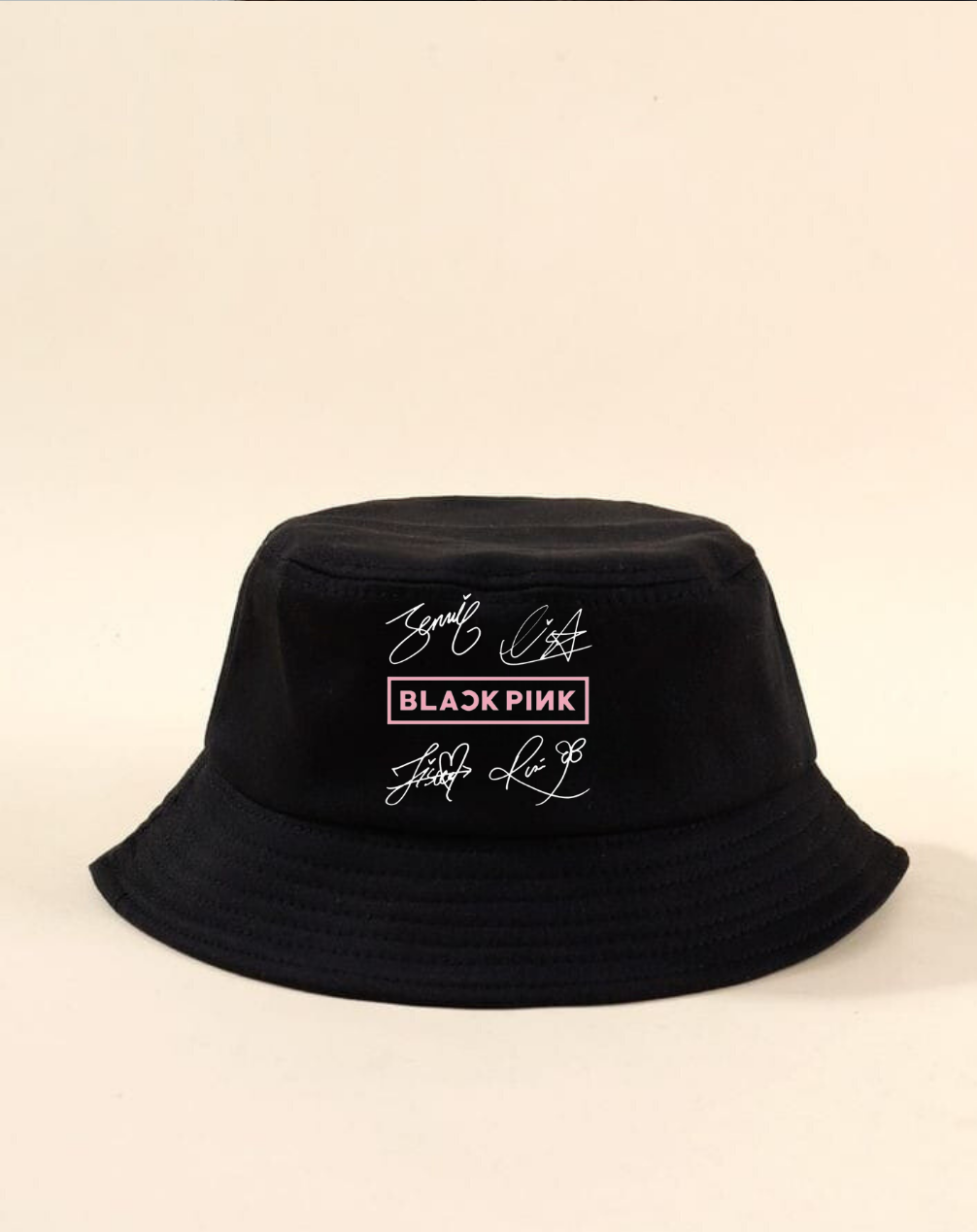 ESC BUTİK Black Pink Bucket Balıkçı Şapka