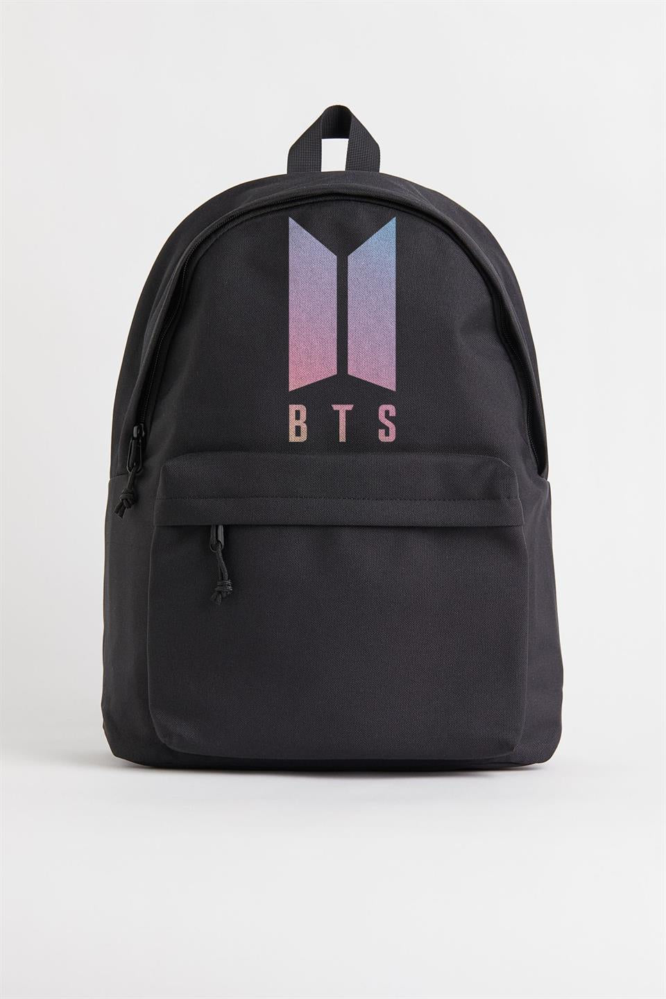 ESC BUTİK BTS Logo Baskılı Unisex Sırt Çantası