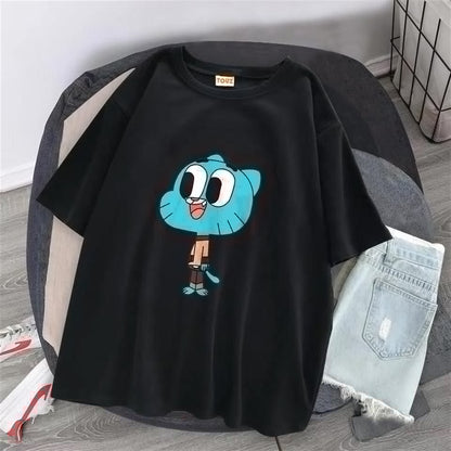 ESC BUTİK Çift Kombini Gumball T-Shirt