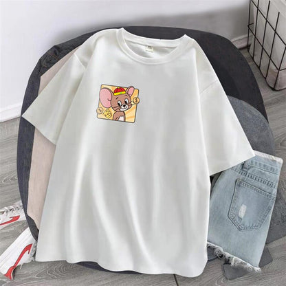 ESC BUTİK Çift Kombini Tom & Jerry T-Shirt