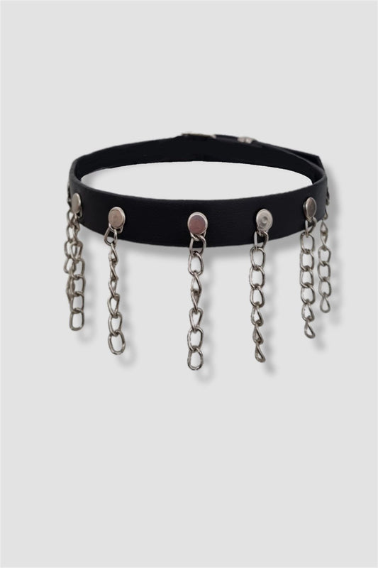 ESC BUTİK Dangling Chain Choker