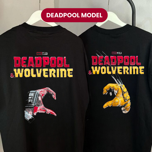 ESC BUTİK Deadpool & Wolverine Oversize T-shirt