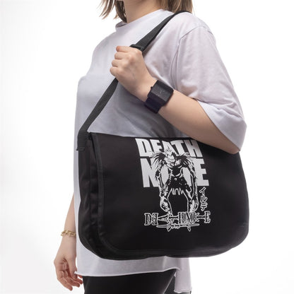 ESC BUTİK Death Note Baskılı Unisex Postacı Çantası