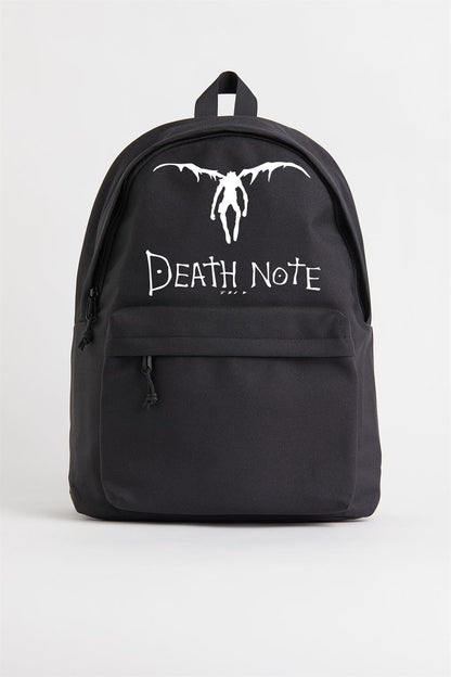 ESC BUTİK Death Note Winged L Baskılı Unisex Sırt Çantası