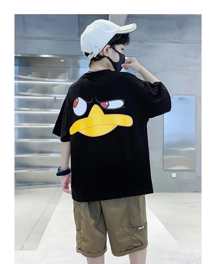 ESC BUTİK Duck Baskılı Young T-shirt