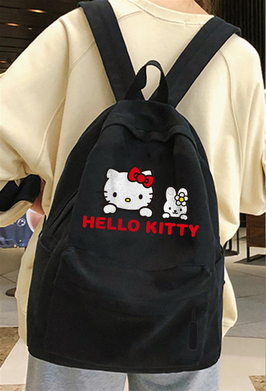 ESC BUTİK Hello Kitty Baskılı Unisex Sırt Çantası