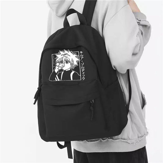 ESC BUTİK Hunter X Hunter Killua Baskılı Unisex Sırt Çantası