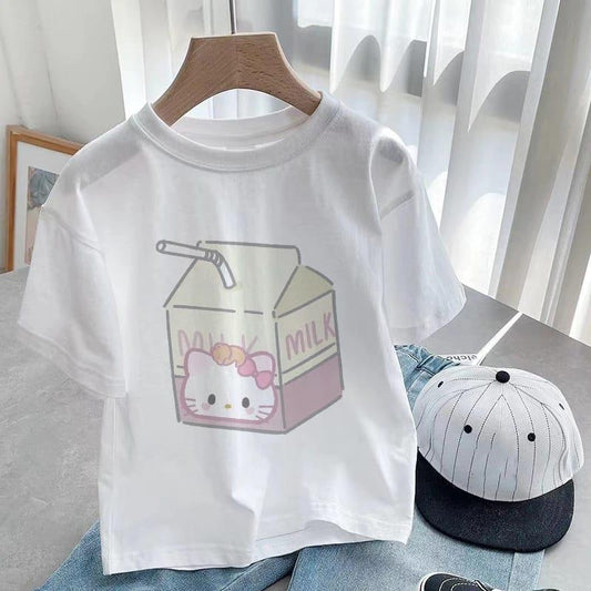 ESC BUTİK Kitty Milk Young T-shirt