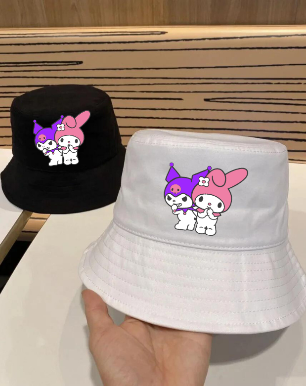 ESC BUTİK Kuromi & Melody Bucket Balıkçı Şapka