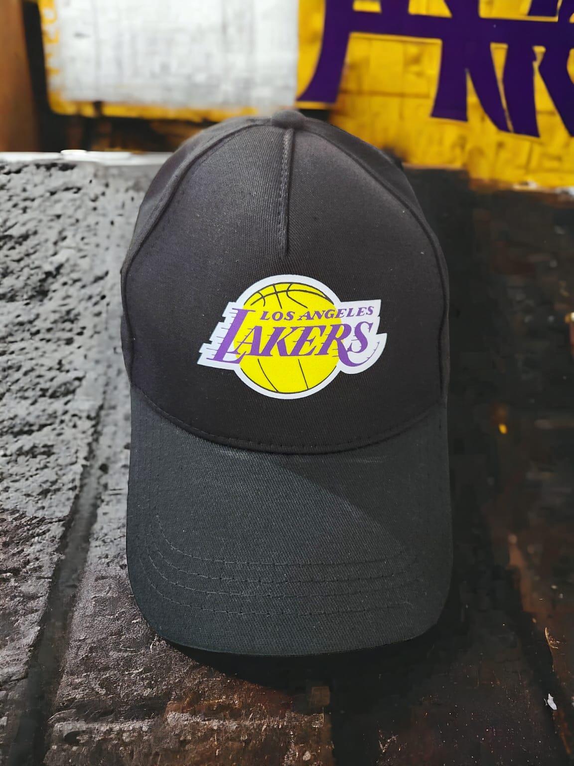 ESC BUTİK Lakers Siyah Şapka