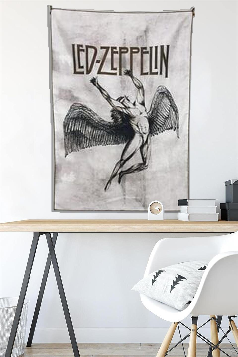 ESC BUTİK Led Zeppelin Duvar Halısı