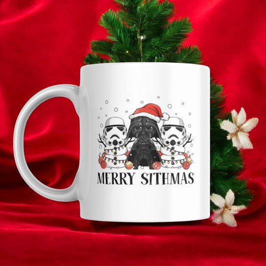 ESC BUTİK Merry Sithmas Christmas Baskılı Yeni Yıl Kupası