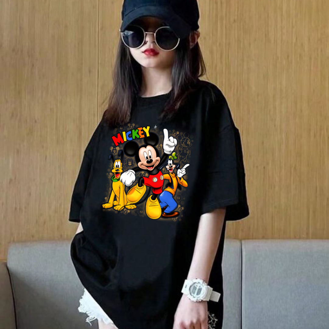 ESC BUTİK Mickey Kids Baskılı T-shirt