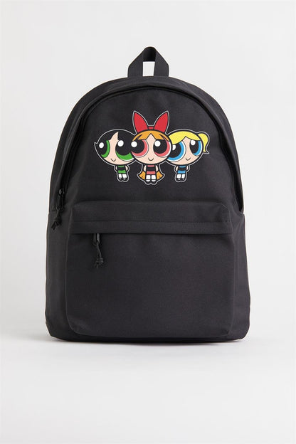 ESC BUTİK Powerpuff Girls Baskılı Unisex Sırt Çantası