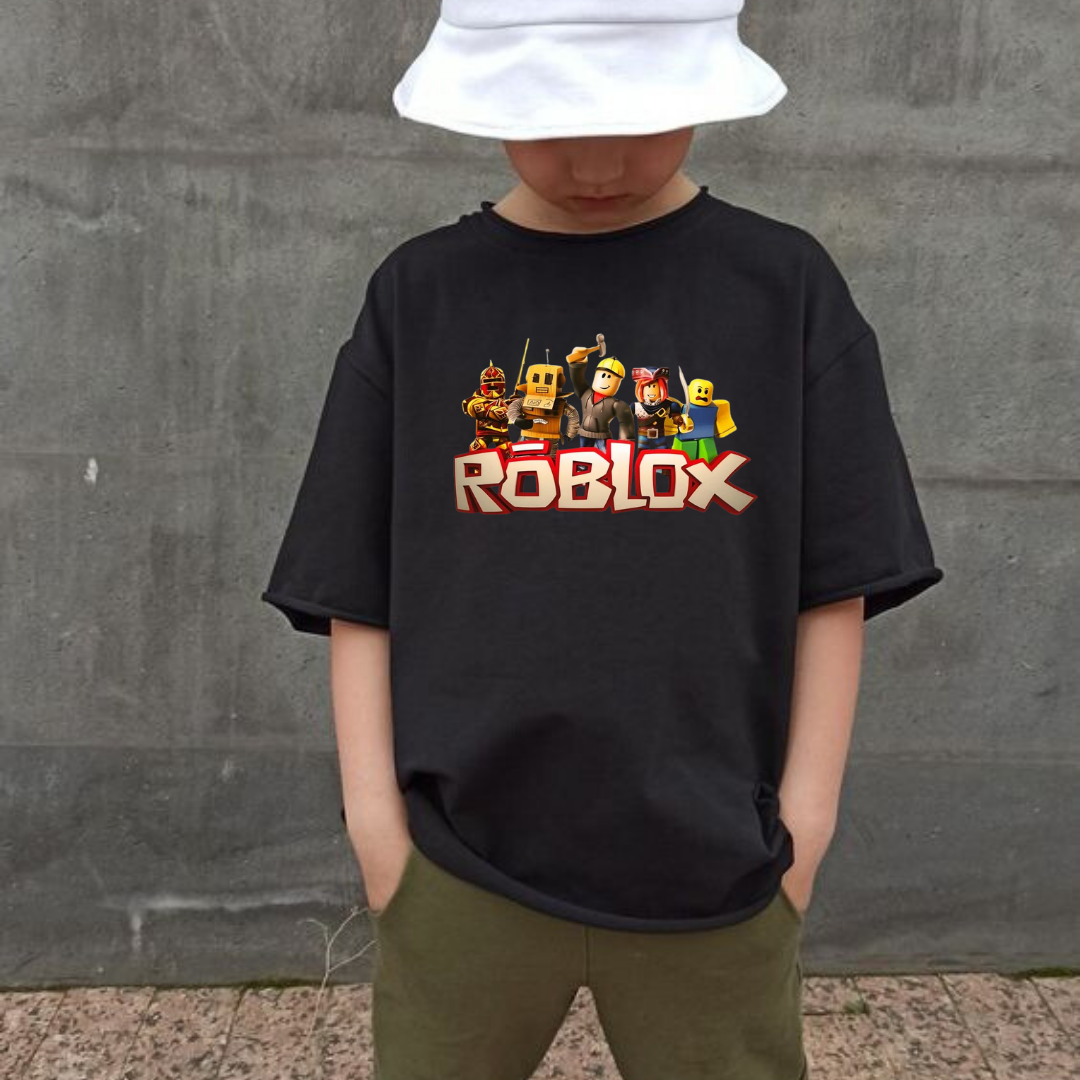 ESC BUTİK Roblox Kids Baskılı T-shirt