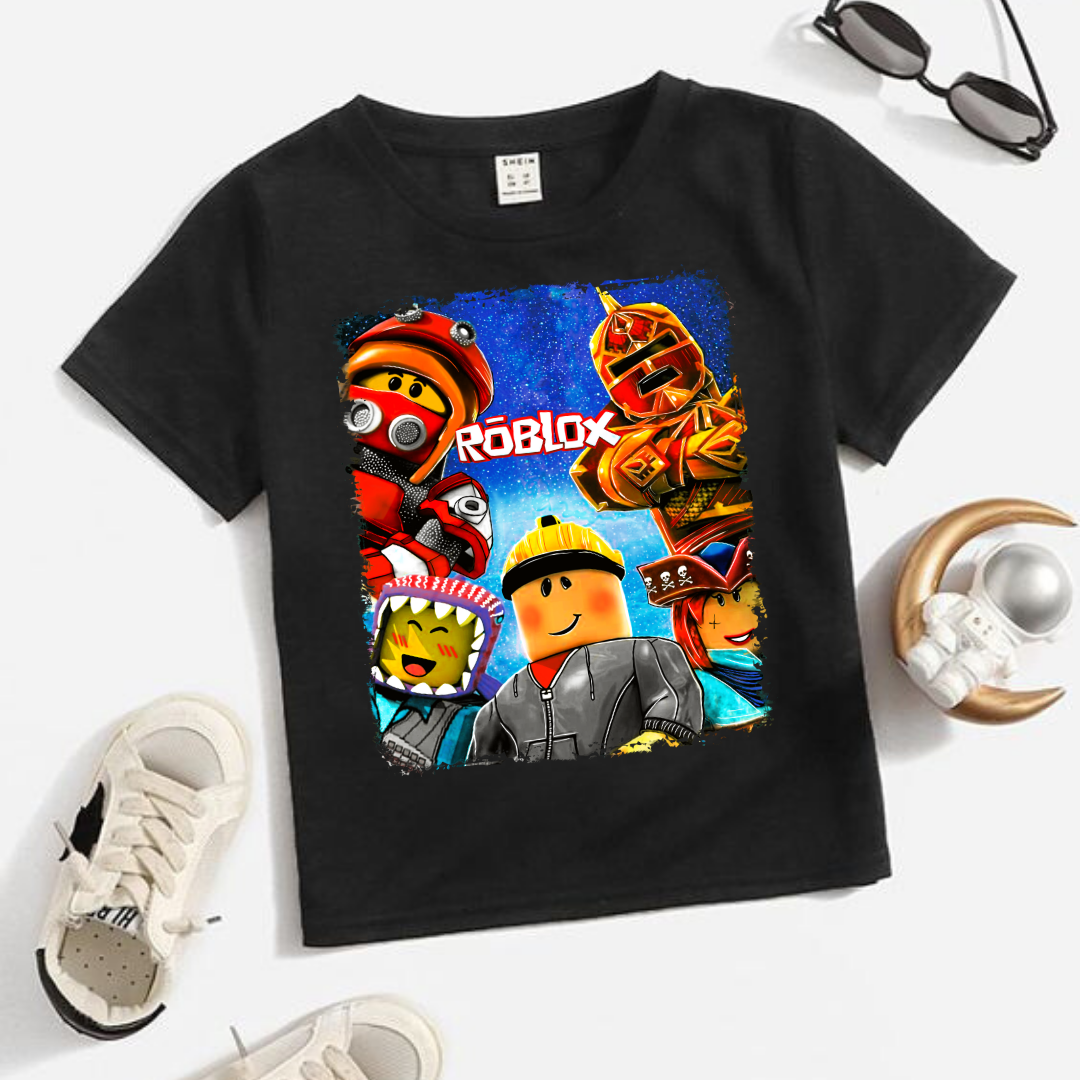 ESC BUTİK Roblox Kids Baskılı T-shirt