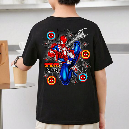 ESC BUTİK Spider-Man Kids Baskılı T-shirt