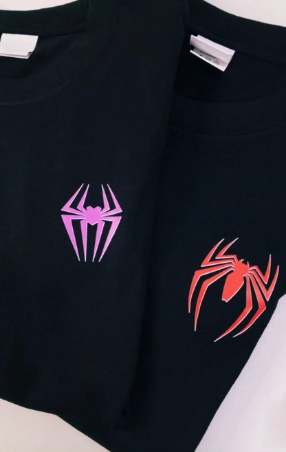 ESC BUTİK SpiderGirl Detail Oversize Unisex T-Shirt