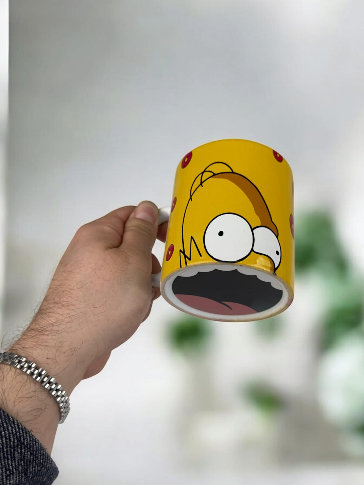 ESC BUTİK The Simpsons Full Baskılı Porselen Kupa Bardak