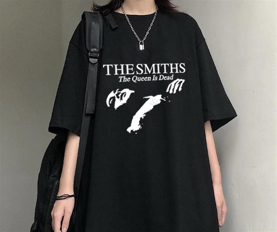 ESC BUTİK The Smiths Siyah Unisex Oversize T-shirt