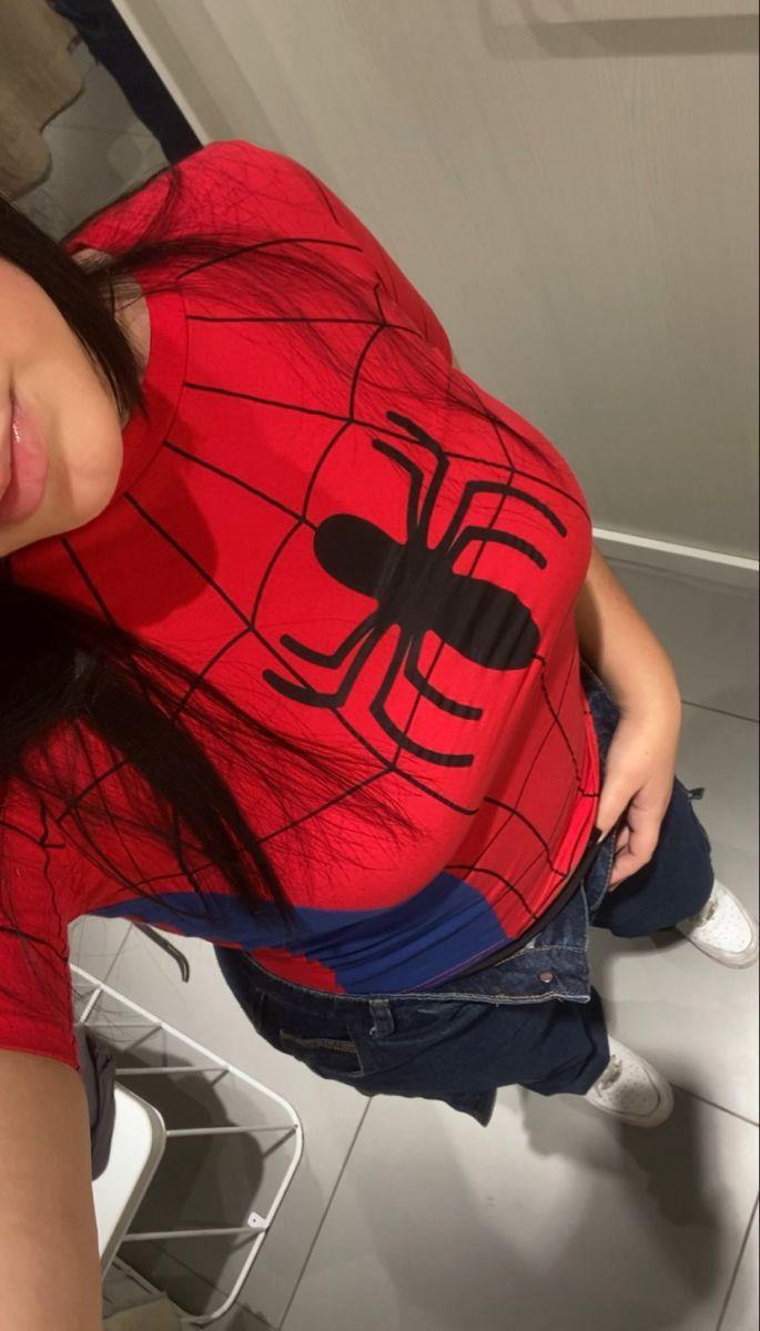 ESC BUTİK Y2k Kırmızı Spider Crop