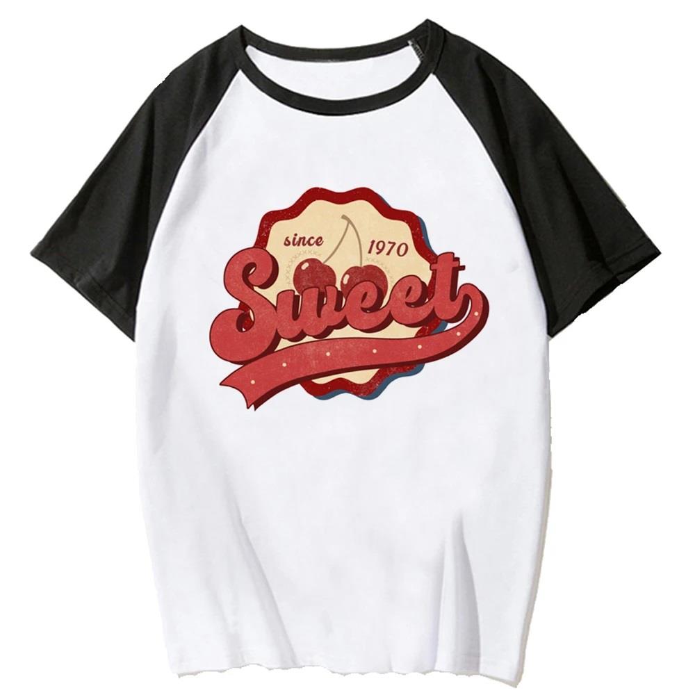 ESC BUTİK Y2k Sweet Beyaz Reglan Kol Oversize T-shirt