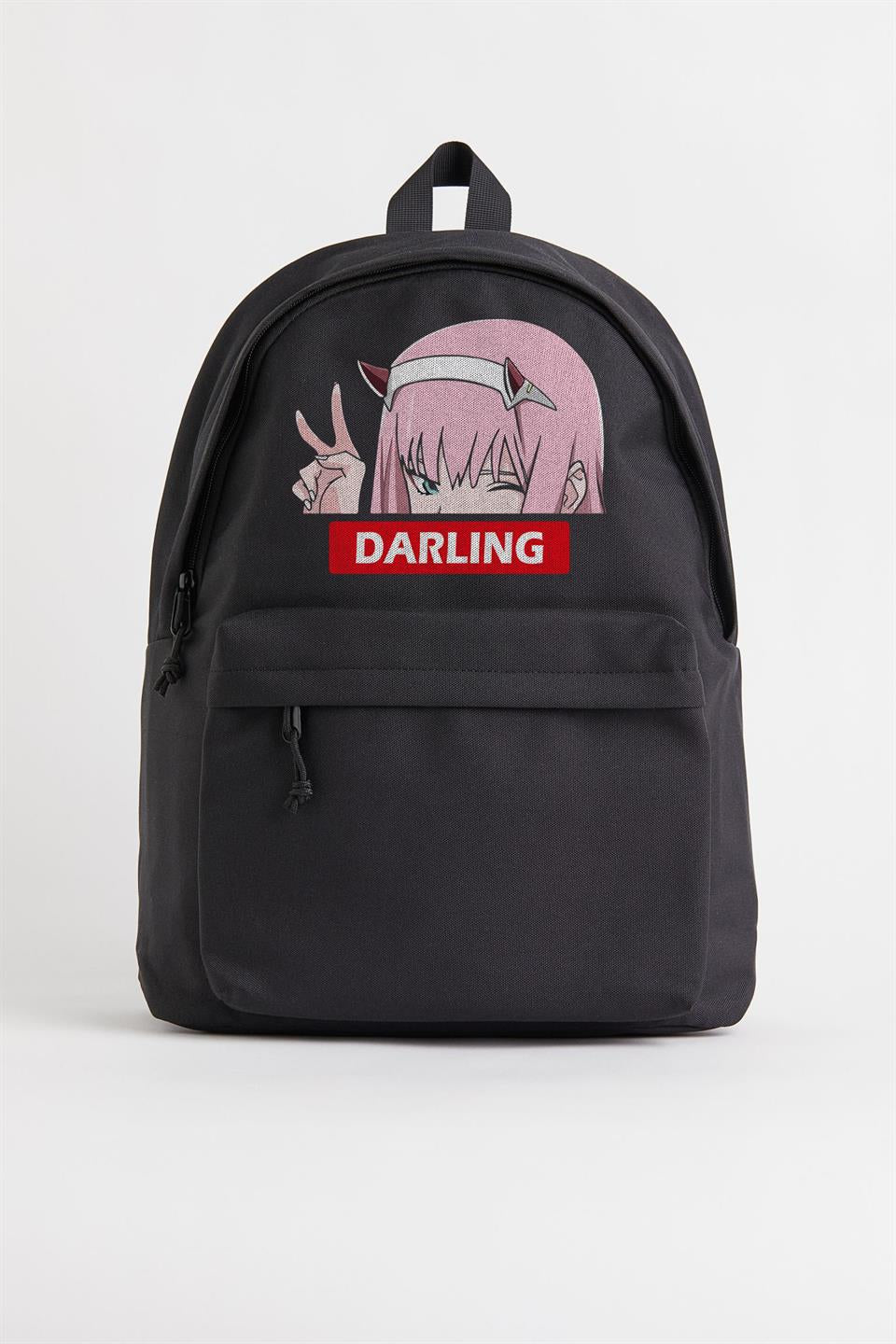 ESC BUTİK Zero Two Darling Baskılı Unisex Sırt Çantası