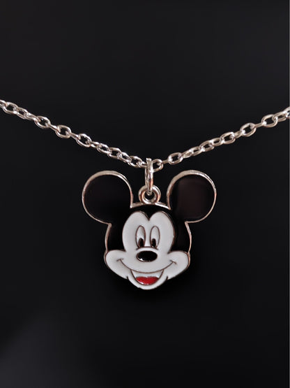 Anime Fantasy Magic Micky Mouse Unisex Hediyelik Kolye